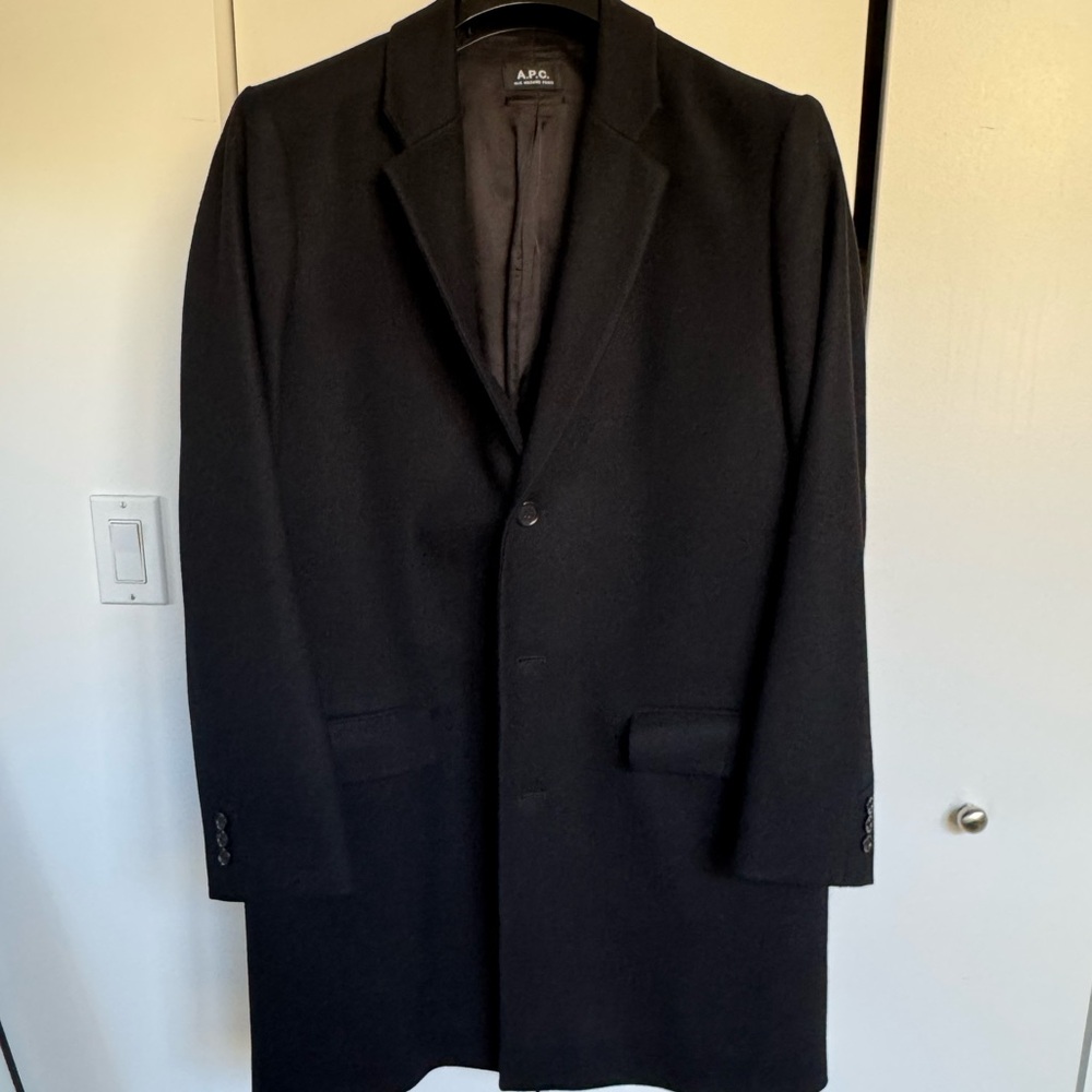 A.P.C. Elegant Black Coat